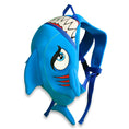 Charger l'image dans la visionneuse de la galerie, Crazy Safety Backpack Blue Shark backpack