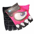 Charger l'image dans la visionneuse de la galerie, Crazy Safety Bicycle gloves Pink Cycling gloves with reflective eyes