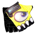 Charger l'image dans la visionneuse de la galerie, Crazy Safety Bicycle gloves Yellow Cycling gloves with reflective eyes