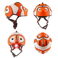 Charger l'image dans la visionneuse de la galerie, Crazy Safety Bicycle helmet Clownfish bicycle helmet