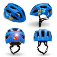 Charger l'image dans la visionneuse de la galerie, Crazy Safety Bicycle helmet Friends children's helmet with light