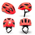 Charger l'image dans la visionneuse de la galerie, Crazy Safety Bicycle helmet Friends children's helmet with light