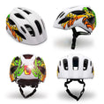 Charger l'image dans la visionneuse de la galerie, Crazy Safety Bicycle helmet Graffiti Splash children's helmet with light