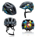 Charger l'image dans la visionneuse de la galerie, Crazy Safety Bicycle helmet Graffiti Splash children's helmet with light