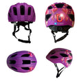 Charger l'image dans la visionneuse de la galerie, Crazy Safety Bicycle helmet Heartbeat Stripes children's helmet with light