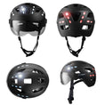 Charger l'image dans la visionneuse de la galerie, Crazy Safety Bicycle helmet Matte black / L (55cm-61cm) Willow e-bike bicycle helmet