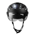 Charger l'image dans la visionneuse de la galerie, Crazy Safety Bicycle helmet Matte black / L (55cm-61cm) Willow e-bike bicycle helmet