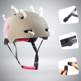 Charger l'image dans la visionneuse de la galerie, Crazy Safety Bicycle helmet RAMPAGE skater bicycle helmet - Belle