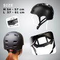 Charger l'image dans la visionneuse de la galerie, Crazy Safety Bicycle helmet RAMPAGE skater bicycle helmet - Urban