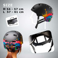 Charger l'image dans la visionneuse de la galerie, Crazy Safety Bicycle helmet RAMPAGE skater bicycle helmet - Urban