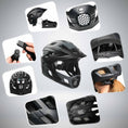Charger l'image dans la visionneuse de la galerie, Crazy Safety Bicycle helmet TITAN fullface bicycle helmet