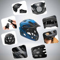 Charger l'image dans la visionneuse de la galerie, Crazy Safety Bicycle helmet TITAN fullface bicycle helmet