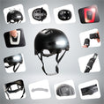 Charger l'image dans la visionneuse de la galerie, Crazy Safety Bicycle helmet Vertigo urban bicycle helmet with front and rear lights