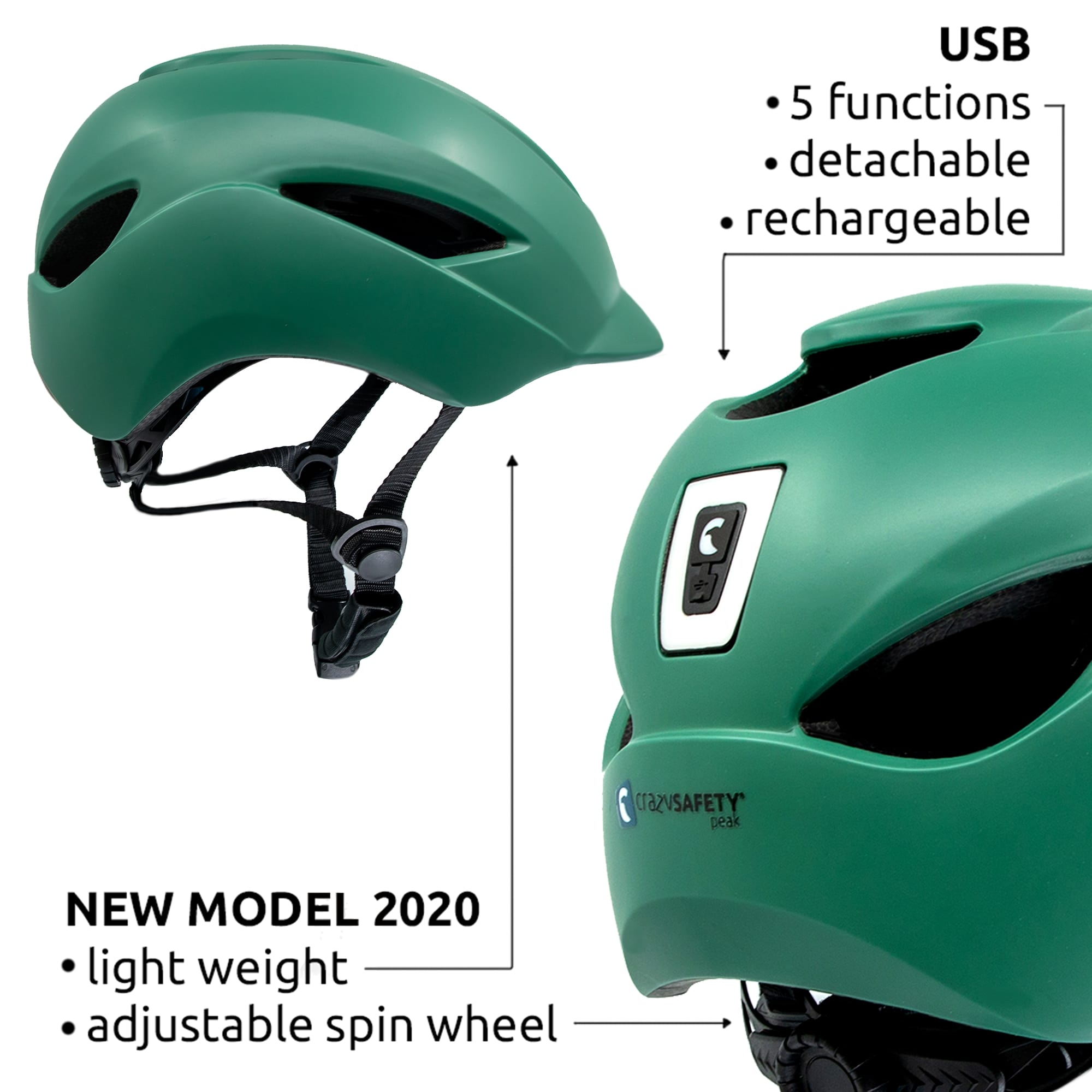  Casque de vélo urbain Aero