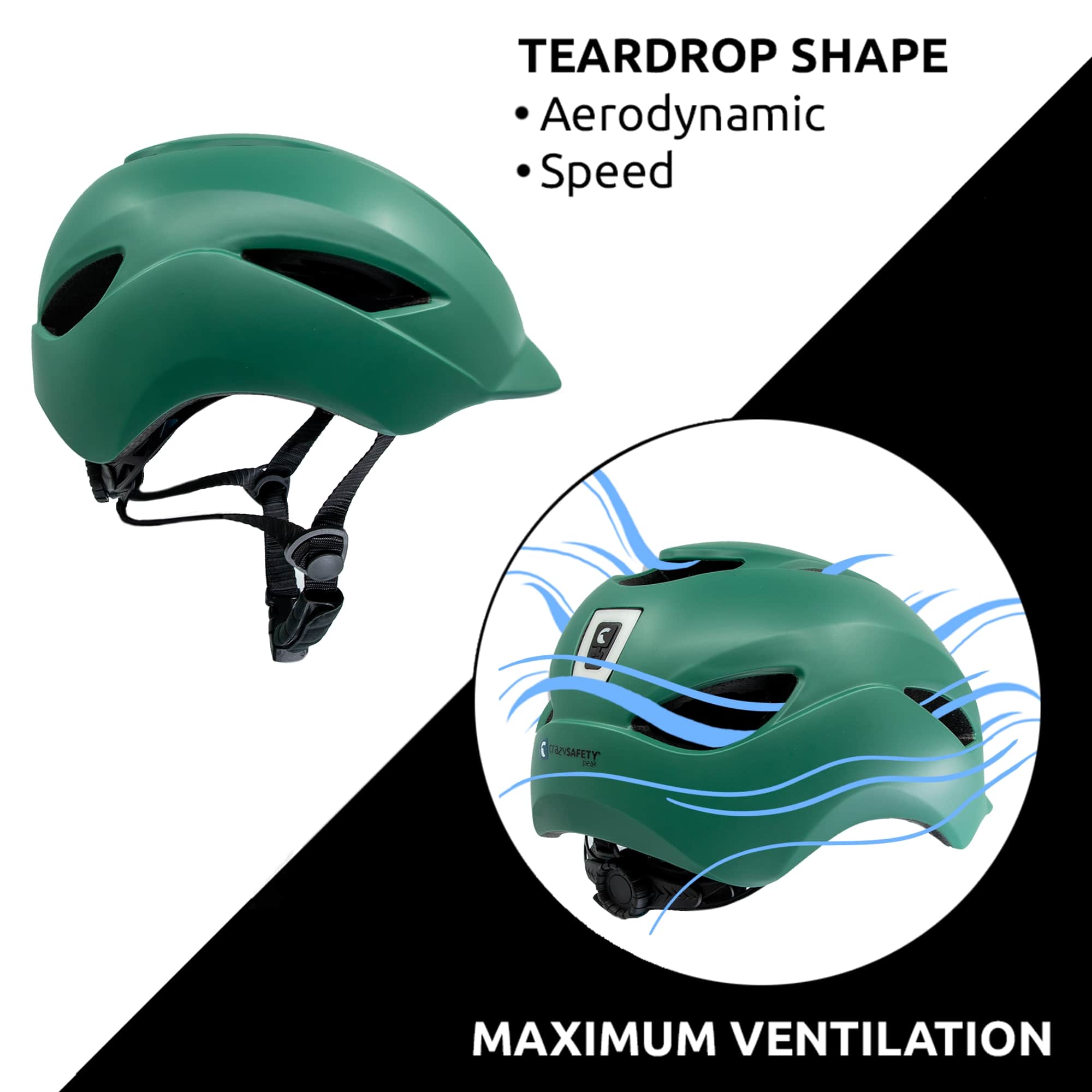  Casque de vélo urbain Aero