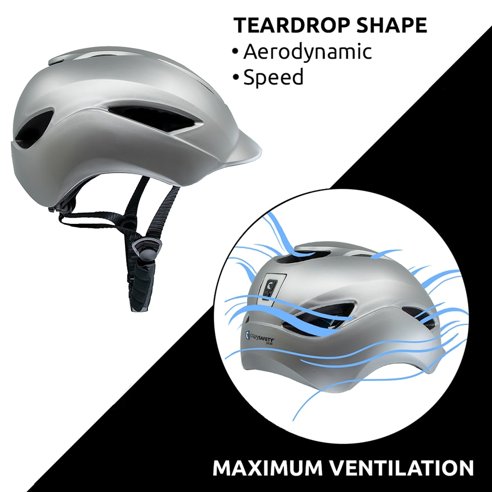  Casque de vélo urbain Aero