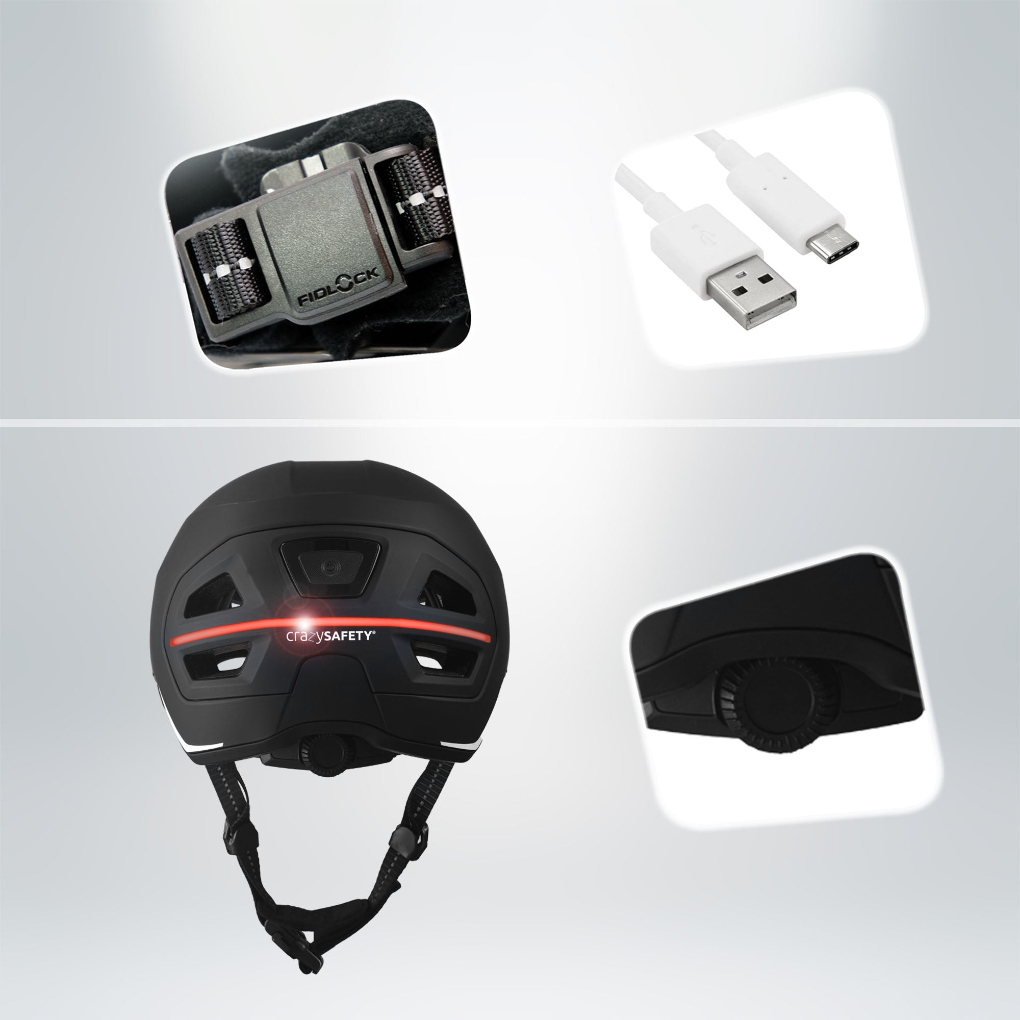 Casque de vélo électrique PINE