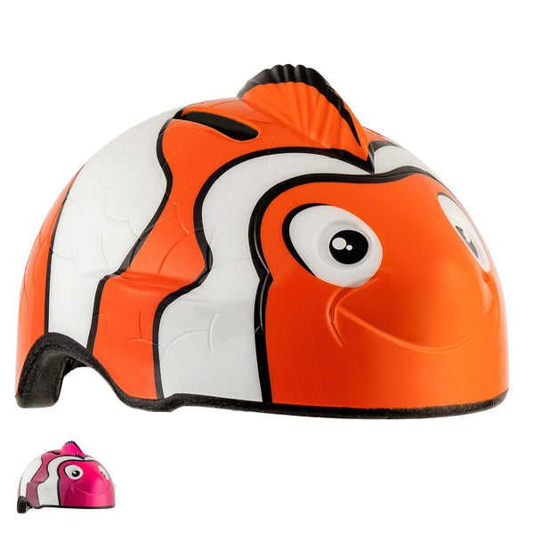 Clownfish bicycle helmet