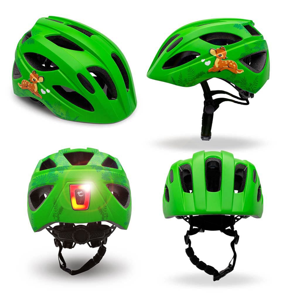 Crazy Safety Bicycle helmet Friends children's helmet with light