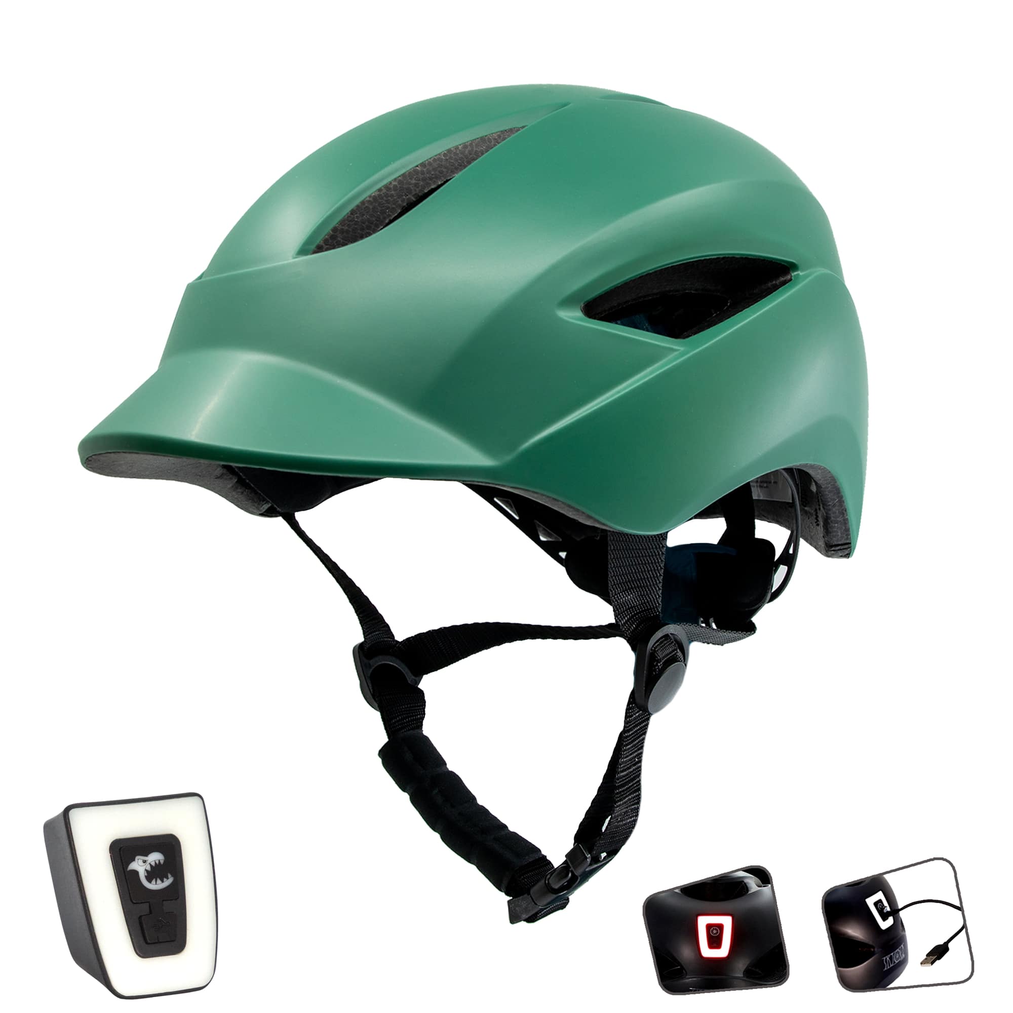 Crazy Safety Bicycle helmet Green / L (58-61cm) Aero urban bicycle helmet