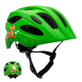 Charger l'image dans la visionneuse de la galerie, Crazy Safety Bicycle helmet Green / M (54-58cm) Friends children's helmet with light
