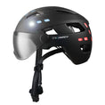 Charger l'image dans la visionneuse de la galerie, Crazy Safety Bicycle helmet Matte black / L (55cm-61cm) Willow e-bike bicycle helmet
