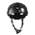 Charger l'image dans la visionneuse de la galerie, Crazy Safety Bicycle helmet Matte black / M/L (55-61cm) OAK E-Bike bicycle helmet with UV visor, LED lights, reflective straps, and Fidlock buckle
