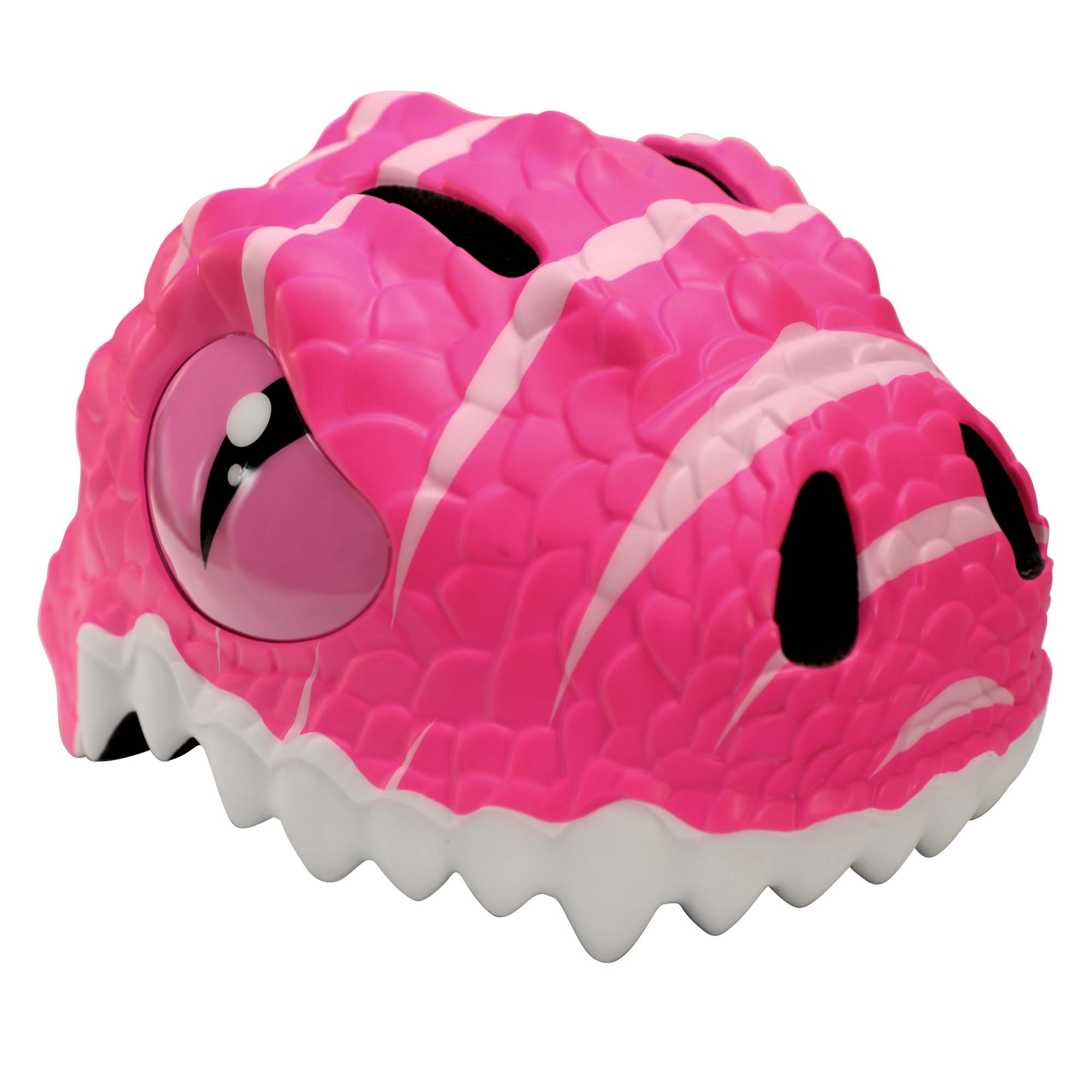 Crazy Safety Bicycle helmet Pink / S (49-55cm) Dinosaur bicycle helmet