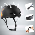 Charger l'image dans la visionneuse de la galerie, Crazy Safety Bicycle helmet RAMPAGE skater bicycle helmet - Urban
