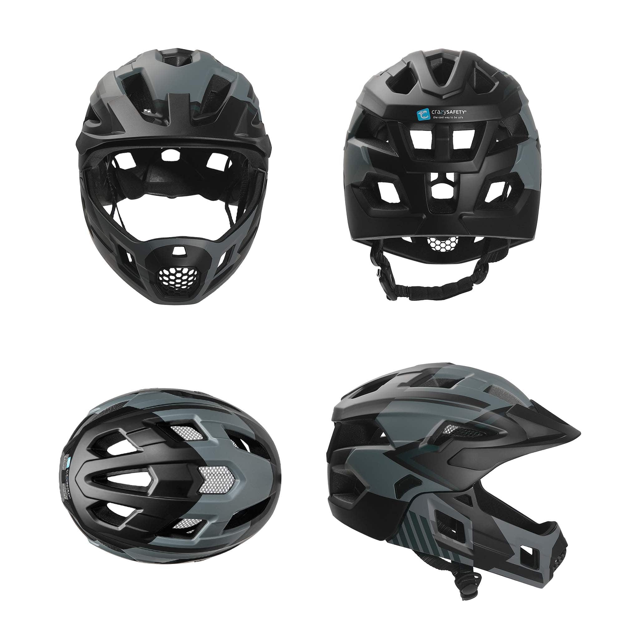 Crazy Safety Bicycle helmet TITAN fullface bicycle helmet