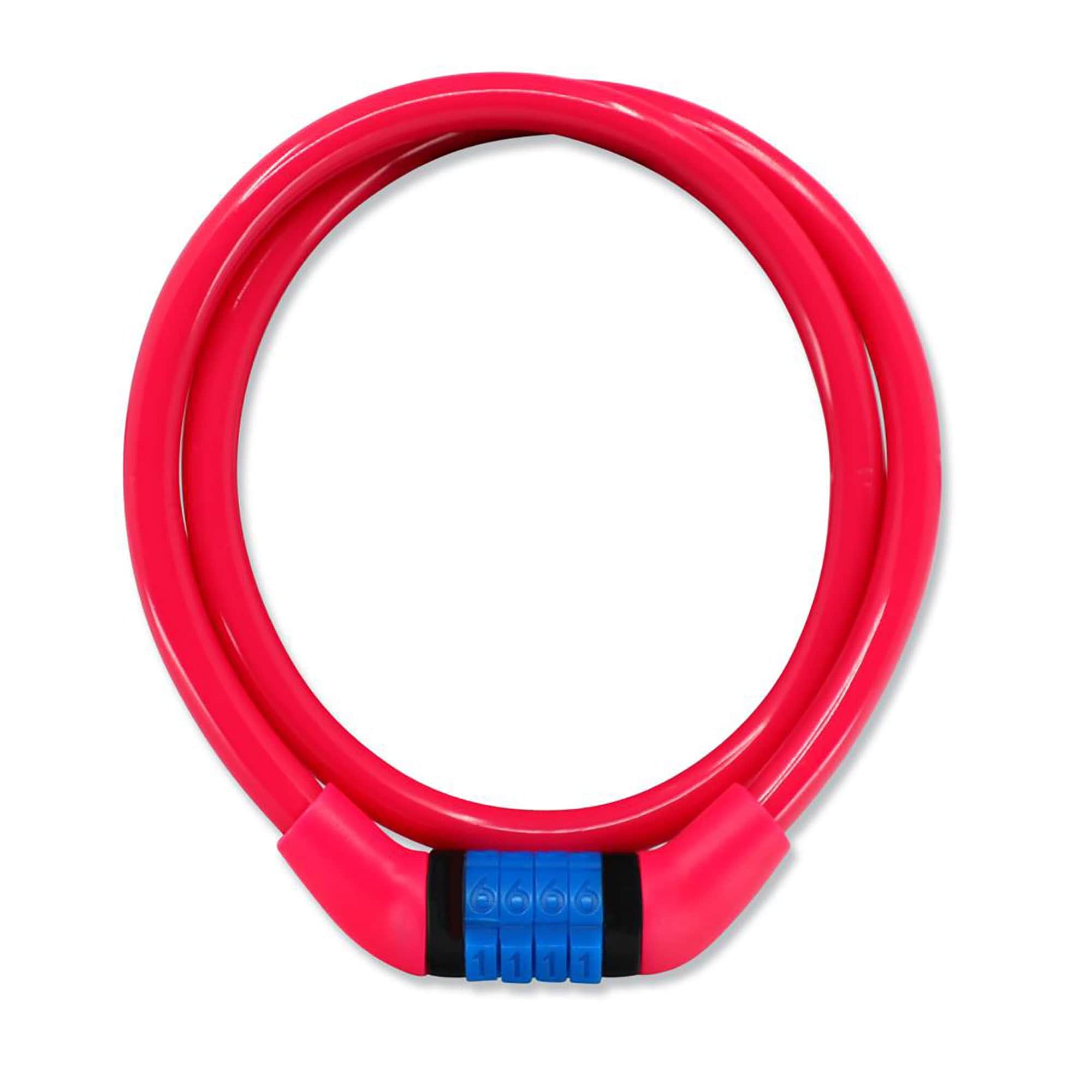 Crazy Safety Bicycle lock Pink Code lock